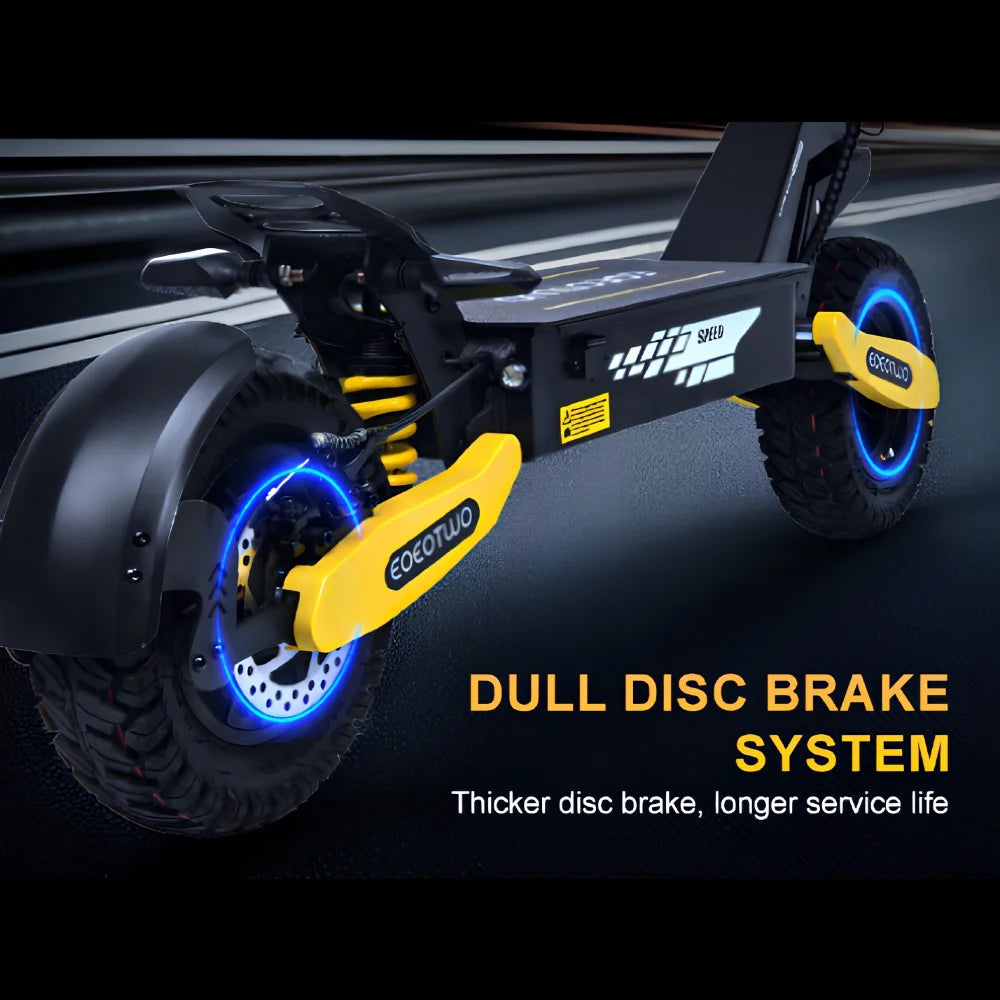 Off Road Electric Scooter For Adults, 1200W, 11 in Tires, 330 lb Load - GT06