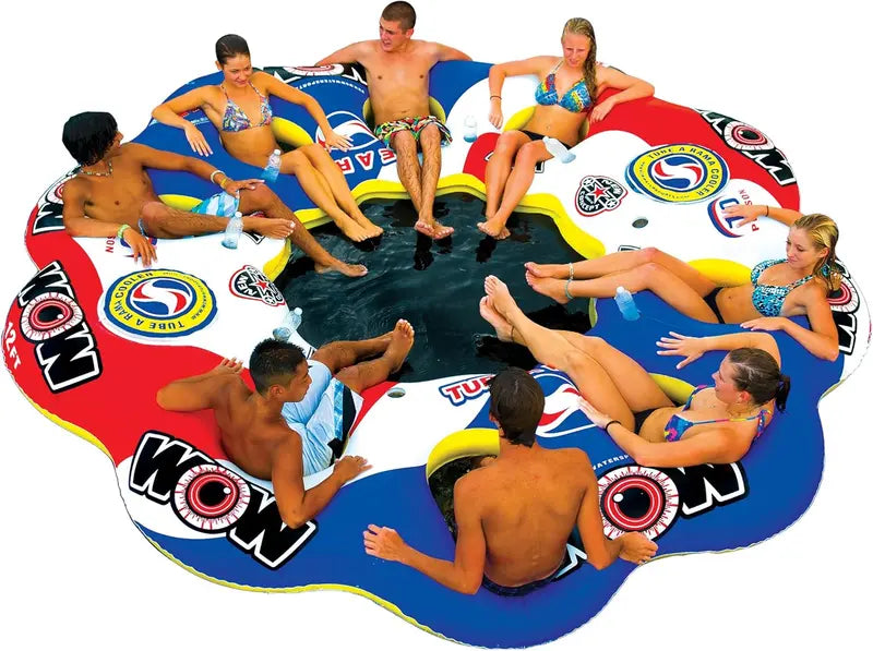 Bestway Inflatable Floating Island Raft For 10 People
