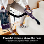 Shark Upright Vacuum With Lift-Away, PowerFins HairPro, Odor Neutralizer, Purple - ZD550