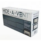 HIDE-A-VENT 10 in. Rectangular Exterior Vent for Kitchen Exhaust Fans - Model B