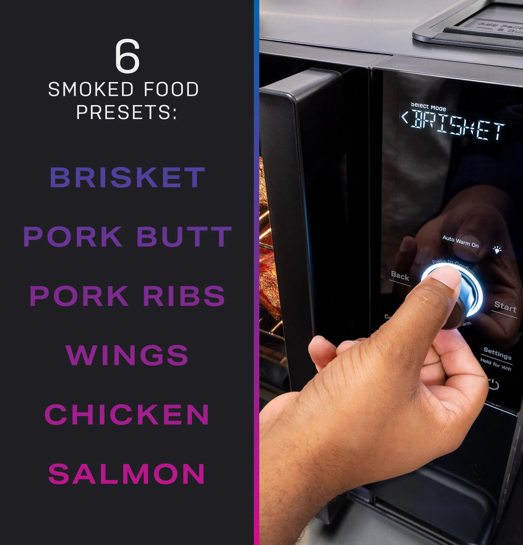GE Profile Smart Indoor Smoker - Black