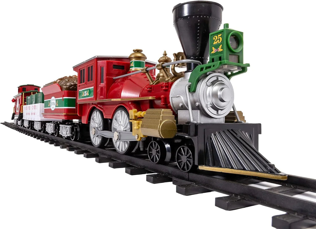 Lionel Arctic Central Battery-Powered Train Set With Remote Control And Inner Track Expansion Pack - 50 x 73 in
