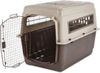 Petmate Ultra Vari Dog Travel Kennel, 48 in Long, 90 to 125 lbs - Taupe Black