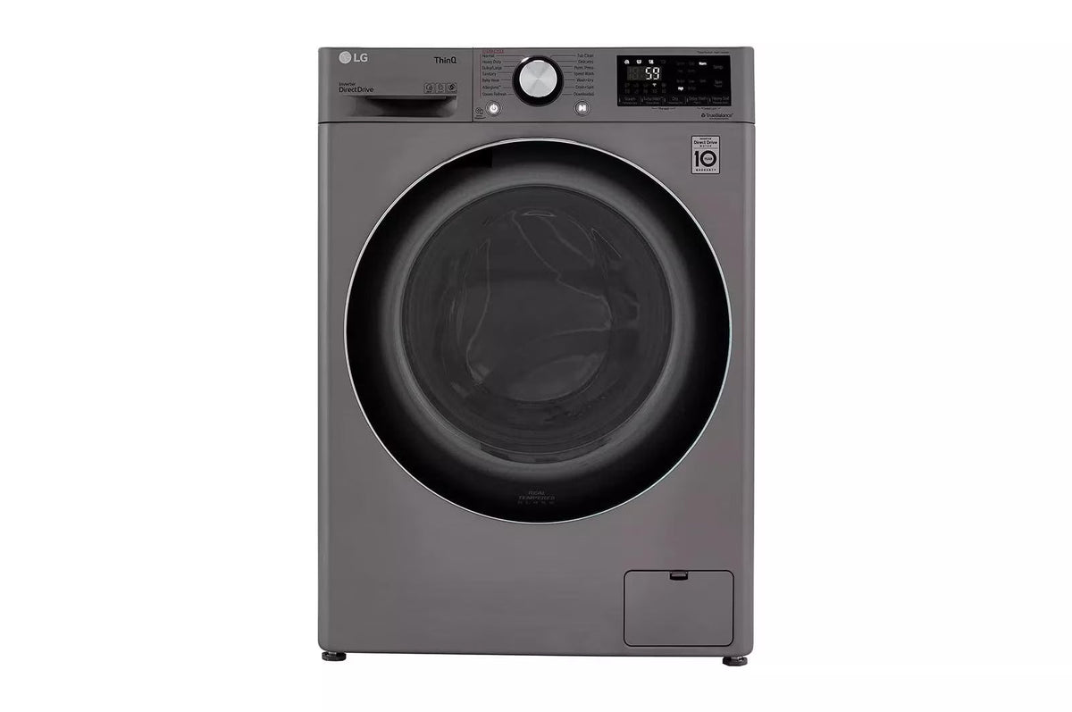 LG 2.4 Cu. Ft. Smart Wi-Fi Compact Front Load All-In-One Washer/Dryer Combo - WM3555HVA