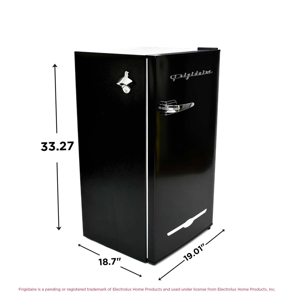 Frigidaire Retro Bar Fridge, 3.2 Cu. Ft., Pink, 65-Watt - EFR376-C-PINK