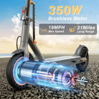 Electric Scooter With 350W/500W Motor And 22 Mph Top Speed