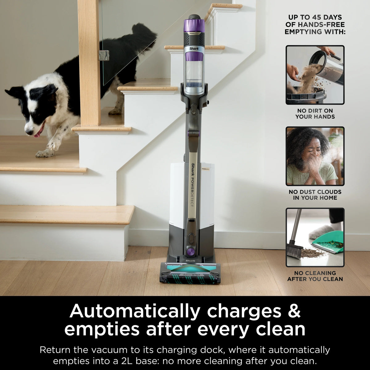 Shark Cordless PowerDetect Stick Vacuum With DuoClean Detect Nozzle And MultiFlex - IP3251