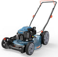 SENIX Gas Lawn Mower 144 cc 21 inch 2-in-1 Push, 4-Cycle Engine, 6-Position Cutting Height