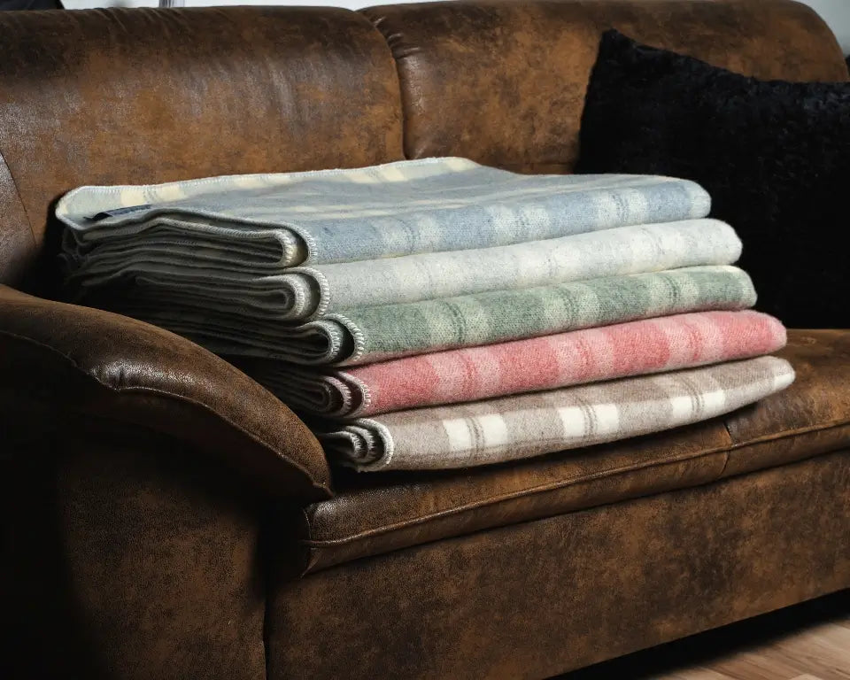 Warmi Merino Wool Blanket 145 x 200 cm - Red