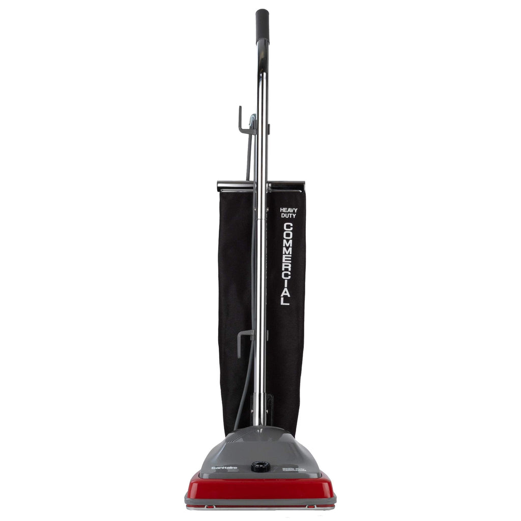 Sanitaire Upright Vacuum Cleaner, 12in Cleaning Width, 18 qt Shake Out Bag, 30 ft Cord - SC679K