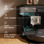 iRobot Roomba Combo 10 Max Robot Vacuum And Mop With AutoWash Dock