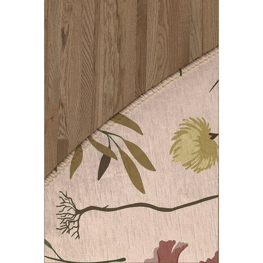 Fall Botanical Floral Anti Fatigue Non Slip Kitchen Mat