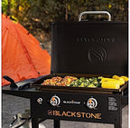 Blackstone Gas Griddle Station With Hood And Side Shelves, 28 inch, Black - 1883