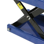 Motorcycle Scissor Jack 1100lbs Blue/Black