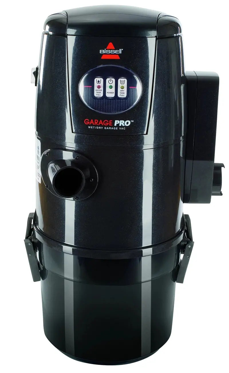BISSELL Garage Pro Wall-Mounted Wet/Dry Vacuum, 12 Amp, 4 Gallon, 32-Foot Hose, 7 Attachments