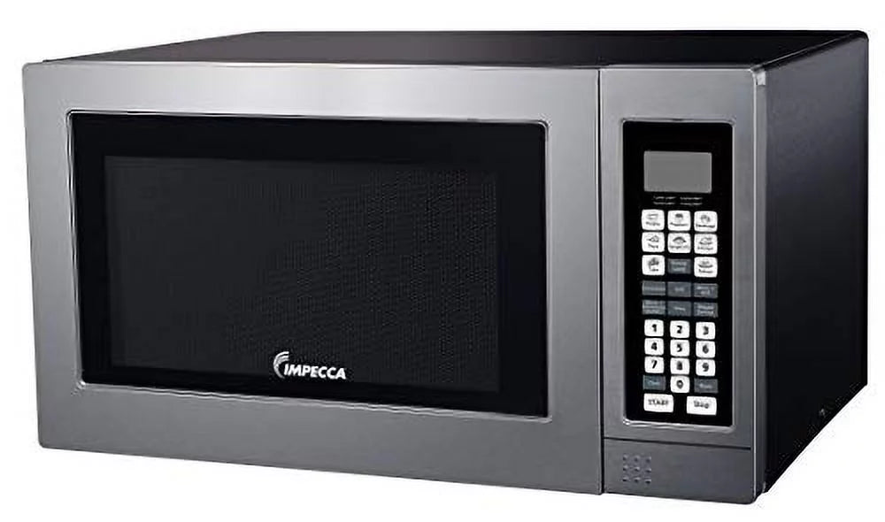 Impecca Countertop Microwave Oven 1.2 cu. ft., 1000 Watts, Stainless Steel - CM-1295ST