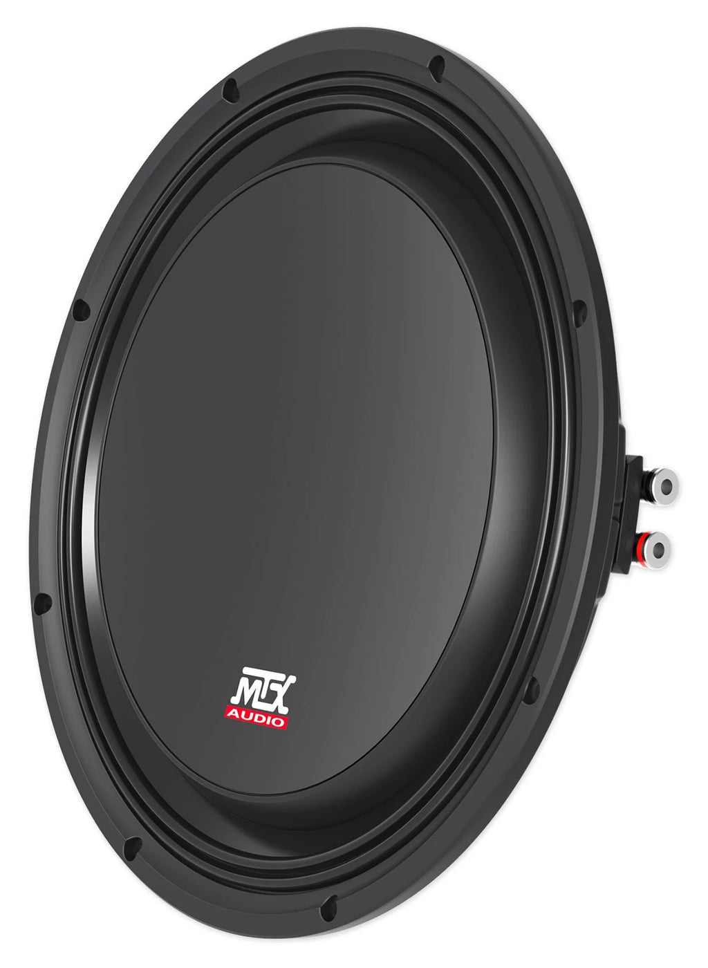 MTX Dual 3512-04S 12 in 1200W Shallow Car Subwoofers With Rockville Sealed Enclosure