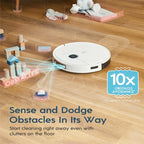 Yeedi Robot Vacuum And Mop With 3D Obstacle Avoidance, 3000Pa And Home Mapping - Vac 2