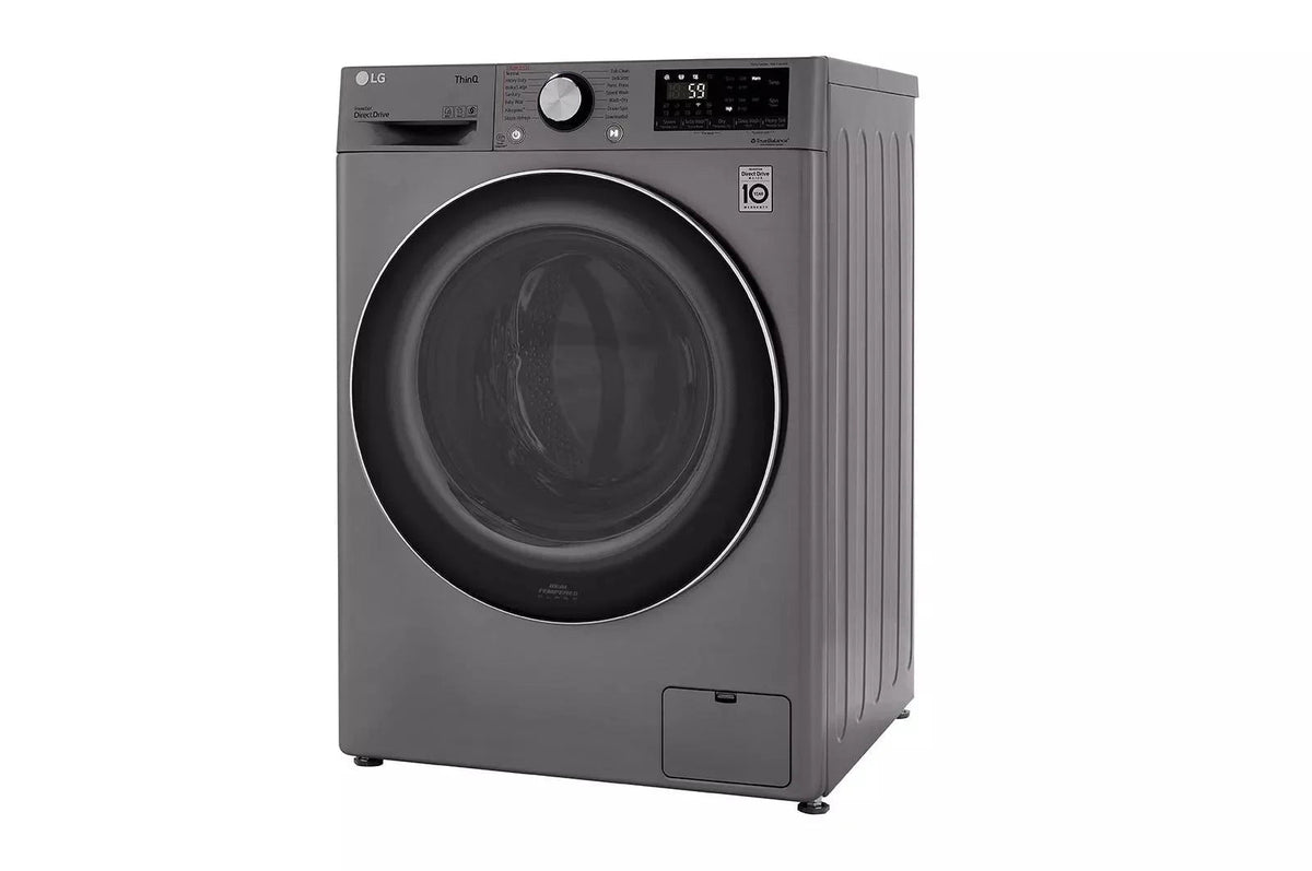 LG 2.4 Cu. Ft. Smart Wi-Fi Compact Front Load All-In-One Washer/Dryer Combo - WM3555HVA