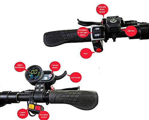 MAXX Foldable Adult Electric Scooter 5000W Dual Motor, 60V/38.5Ah Battery, 83 Miles Range, 60 MPH