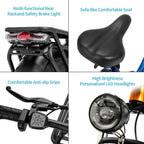 Electric Bike For Adults 750W 48V 15Ah Removable Battery 20x4 Fat Tire Folding - MN-20
