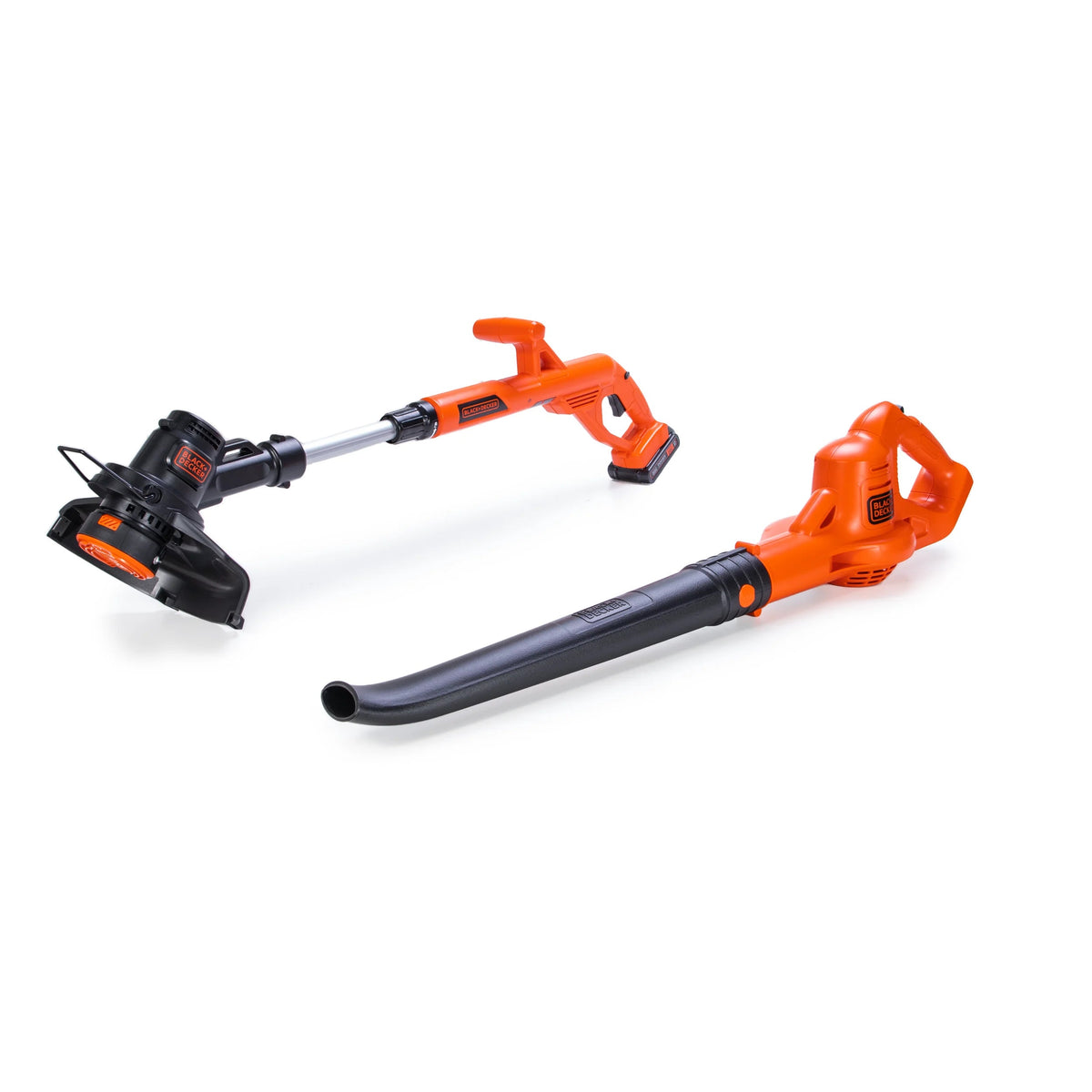 BLACK+DECKER 20V MAX Lithium 10 In. String Trimmer/Edger And Hard Surface Sweeper Combo Kit - LCC221