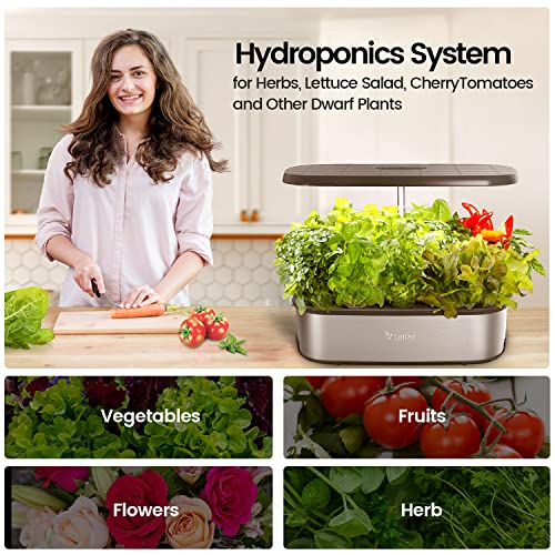 LetPot Smart Hydroponic Growing System, 12 Pods Indoor Herb Garden Kit - LPH-SE