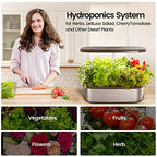 LetPot Smart Hydroponic Growing System, 12 Pods Indoor Herb Garden Kit - LPH-SE