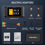 Heavy Duty Truck Diagnostic Scanner With DPF Regen And Injector Cutoff - HD500
