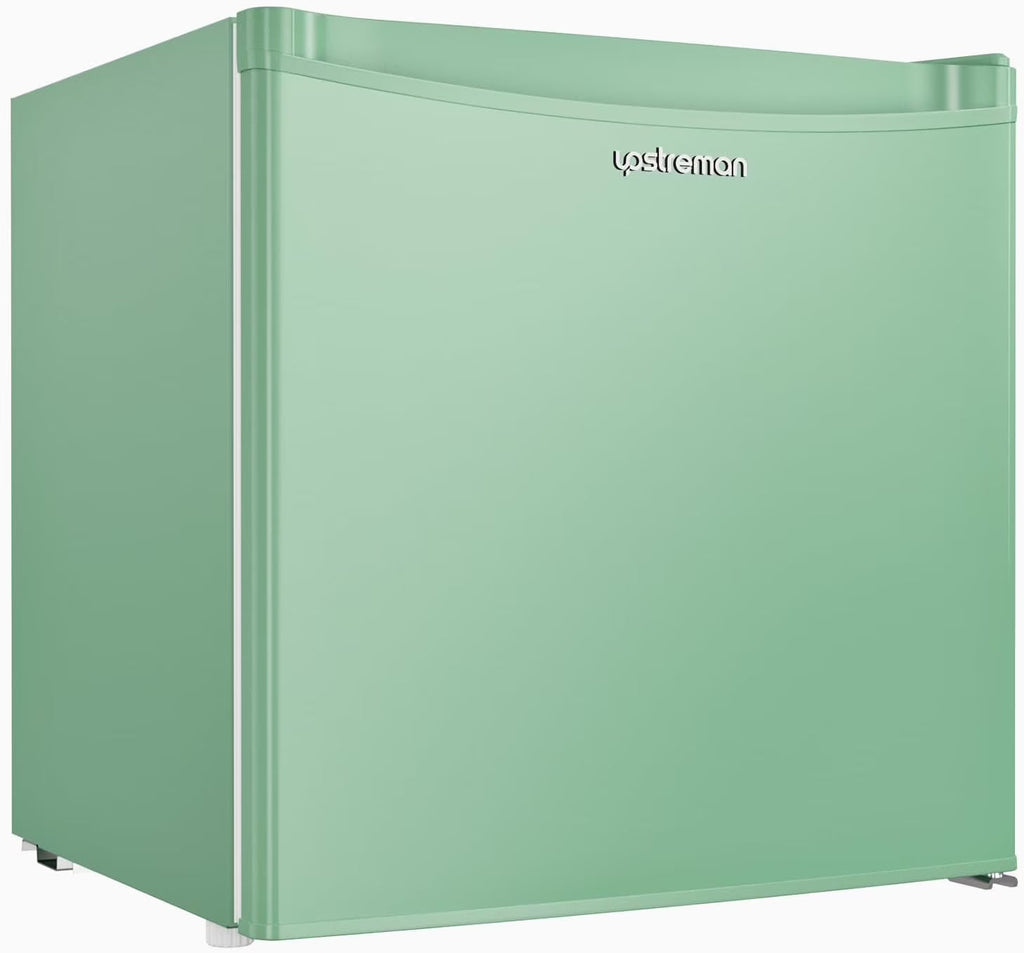 Upstreman 1.7 Cu Ft Single-Door Mini Fridge With Freezer, Black - FR17