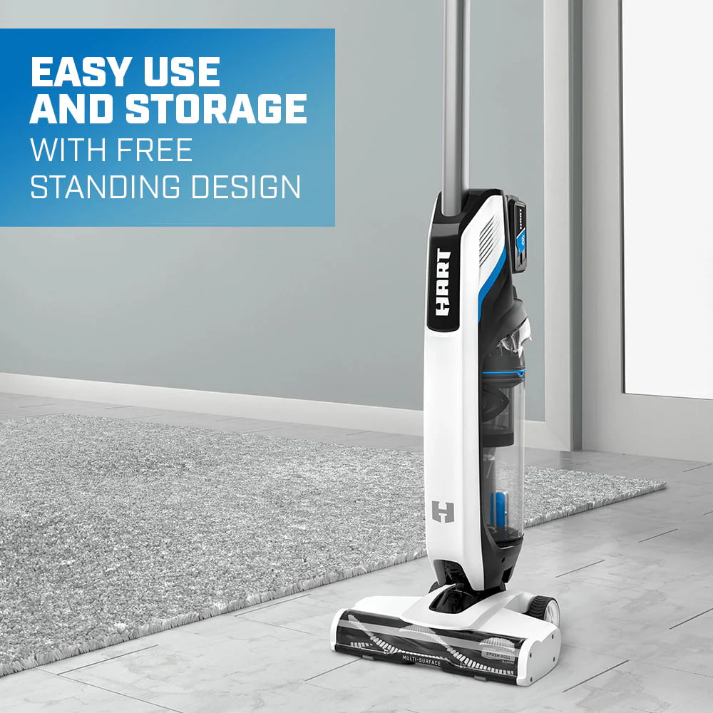HART Cordless Stick Vacuum, 20-Volt High Capacity, Battery Not Included