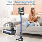 YOMATECH Cordless Stick Vacuum Cleaner, 30KPa, 365W, 6-in-1 - S100