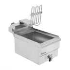 Electric Deep Fryer 8.5QT/8L Total Capacity, 12.5qt/11.8l - 1700W Blue Large Handle
