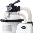 Intex Krystal Clear 16 Inch 3,000 GPH Above-Ground Pool Sand Filter Pump - 26651EG