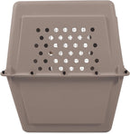 Petmate Ultra Vari Dog Travel Kennel, 48 in Long, 90 to 125 lbs - Taupe Black