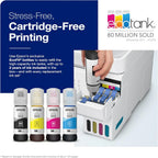 Epson EcoTank ET-4800 Wireless All-in-One Inkjet Printer, White - ET-4800