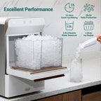 Gevi Countertop Self-Cleaning Nugget Ice Maker, 30 Lbs/24 Hours, 2.8L - V2.0