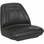A & I Deluxe Midback Utility Lawn Mower Seat, 18 in Wide x 15.25 in Tall x 19.25 in Deep - TM555BL