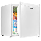 Upstreman 1.7 Cu Ft Single-Door Mini Fridge With Freezer, Black - FR17