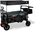 Foldable Child Carriage Wagon, Black, 220 Pounds