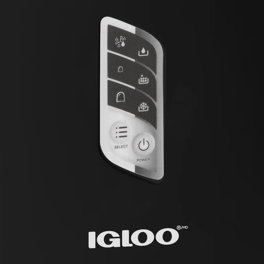 Igloo Self-Cleaning Countertop Ice Maker, 1.5 qt, 26 lbs/24 Hours, Aqua