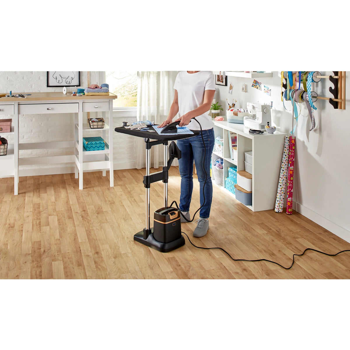 Rowenta IXEO Full-Size Garment Steamer With Ironing Board, 65 Inch, 1500 Watts - QR1410