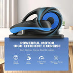 ANCHEER Under Desk Elliptical Seated Foot Pedal Exerciser, Sky Blue, 18in D x 16in W x 10in H - AR-65