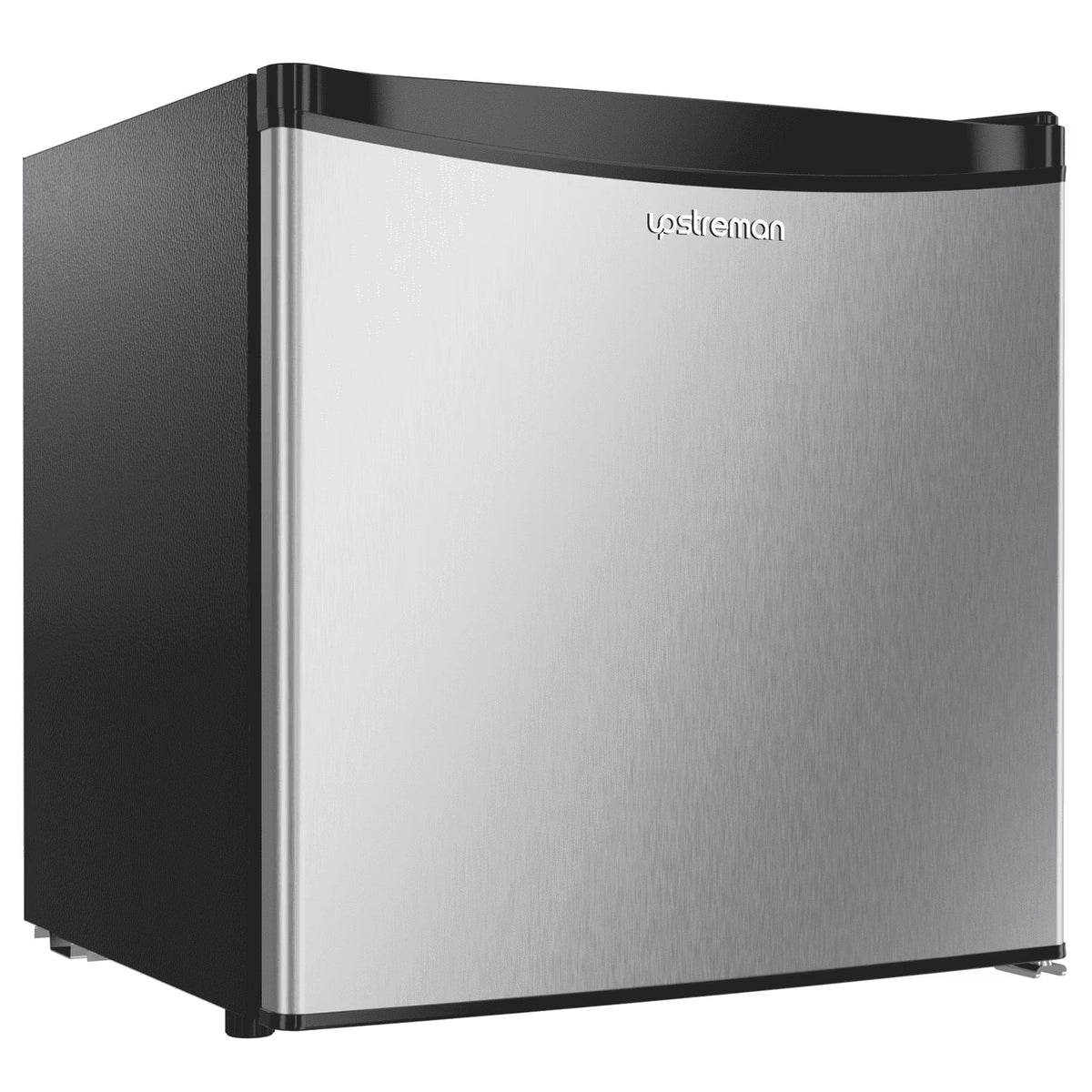 Upstreman 1.7 Cu Ft Single-Door Mini Fridge With Freezer, Black - FR17