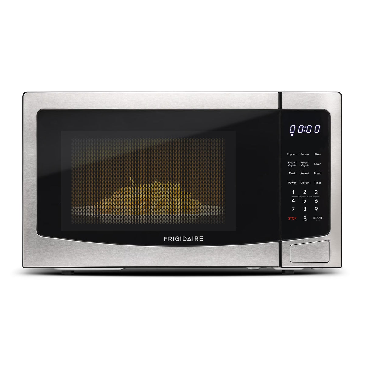 Frigidaire Countertop Microwave Oven, 1.1 Cu. Ft., Stainless Steel - EMW1120