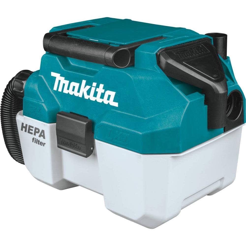 Makita 18V LXT 2 Gallon HEPA Portable Wet/Dry Dust Extractor/Vacuum Kit - XCV11T