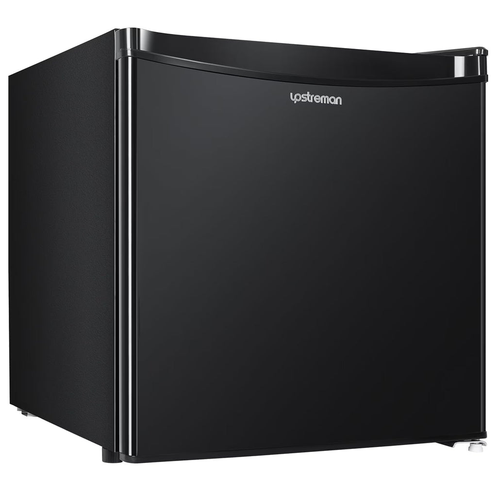 Upstreman 1.7 Cu Ft Single-Door Mini Fridge With Freezer, Black - FR17