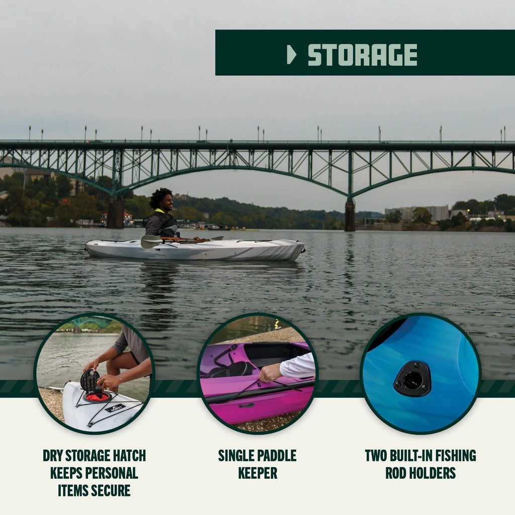 Quest Outlands 100 Sit-In Kayak - Outlands 100
