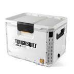ToughBuilt StackTech Compact Cooler 16 Quart Hard Shell Ice Chest, White