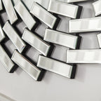 Round Spiral Sunburst Decorative Wall Mirror
